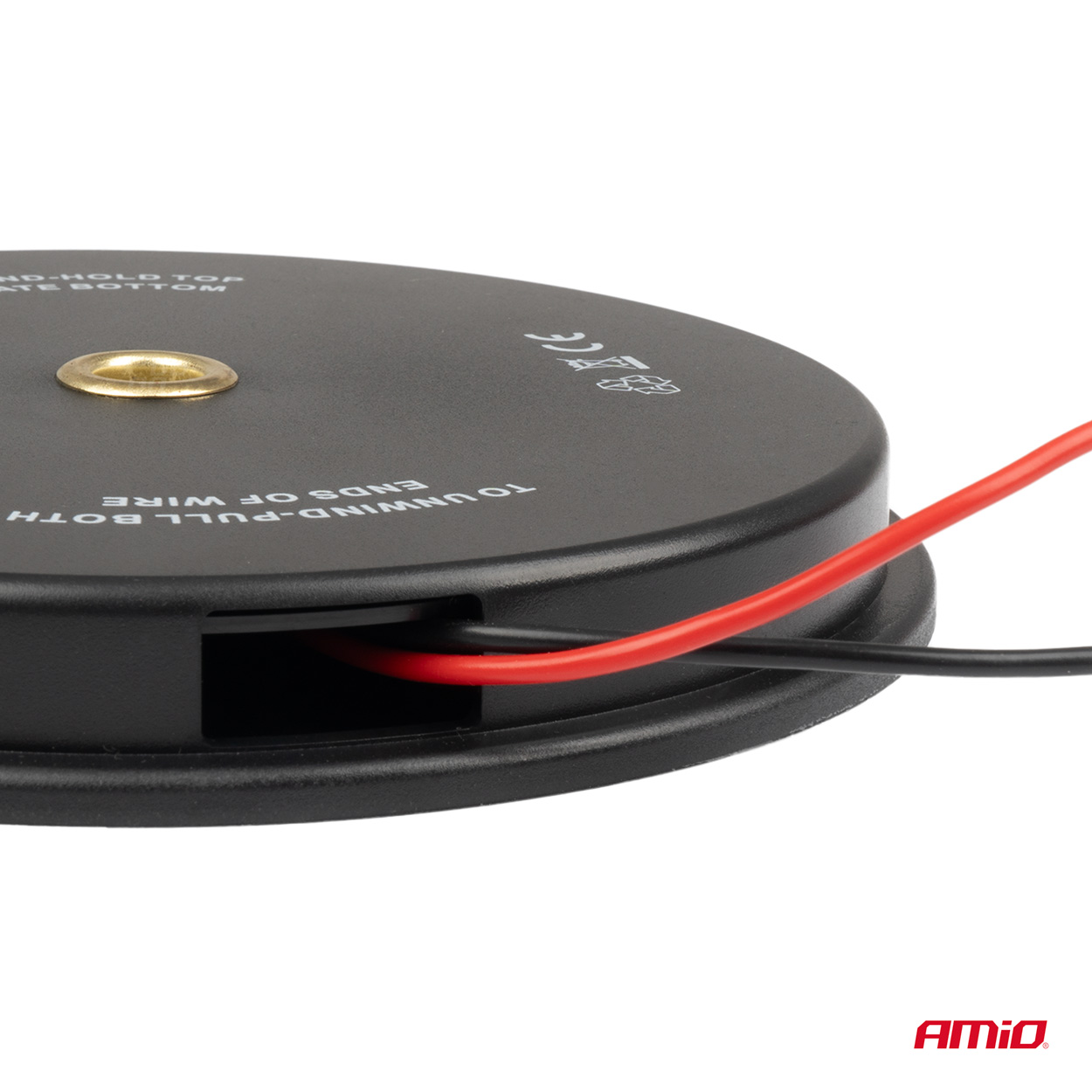 Zatahovací testovací kabel 2x9m AMIO-04275