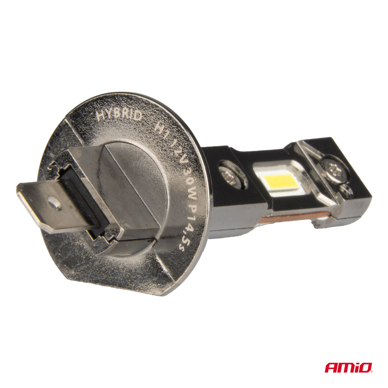 LED žárovky H1 AMIO HYBRID Series CAN-BUS, 60W bílé 6000K | 5600 LM, 2 ks
