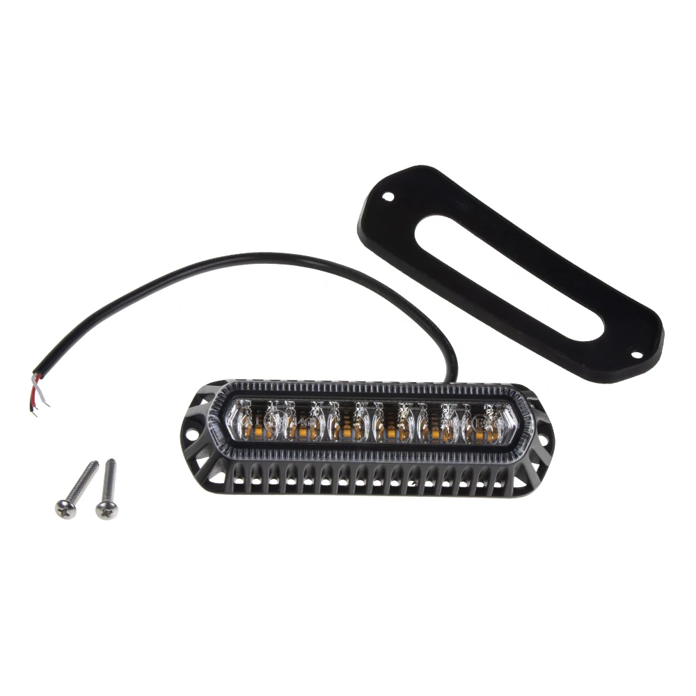 PROFI LED světlo výstražné vnější, oranžové, 12-24V, ECE R65