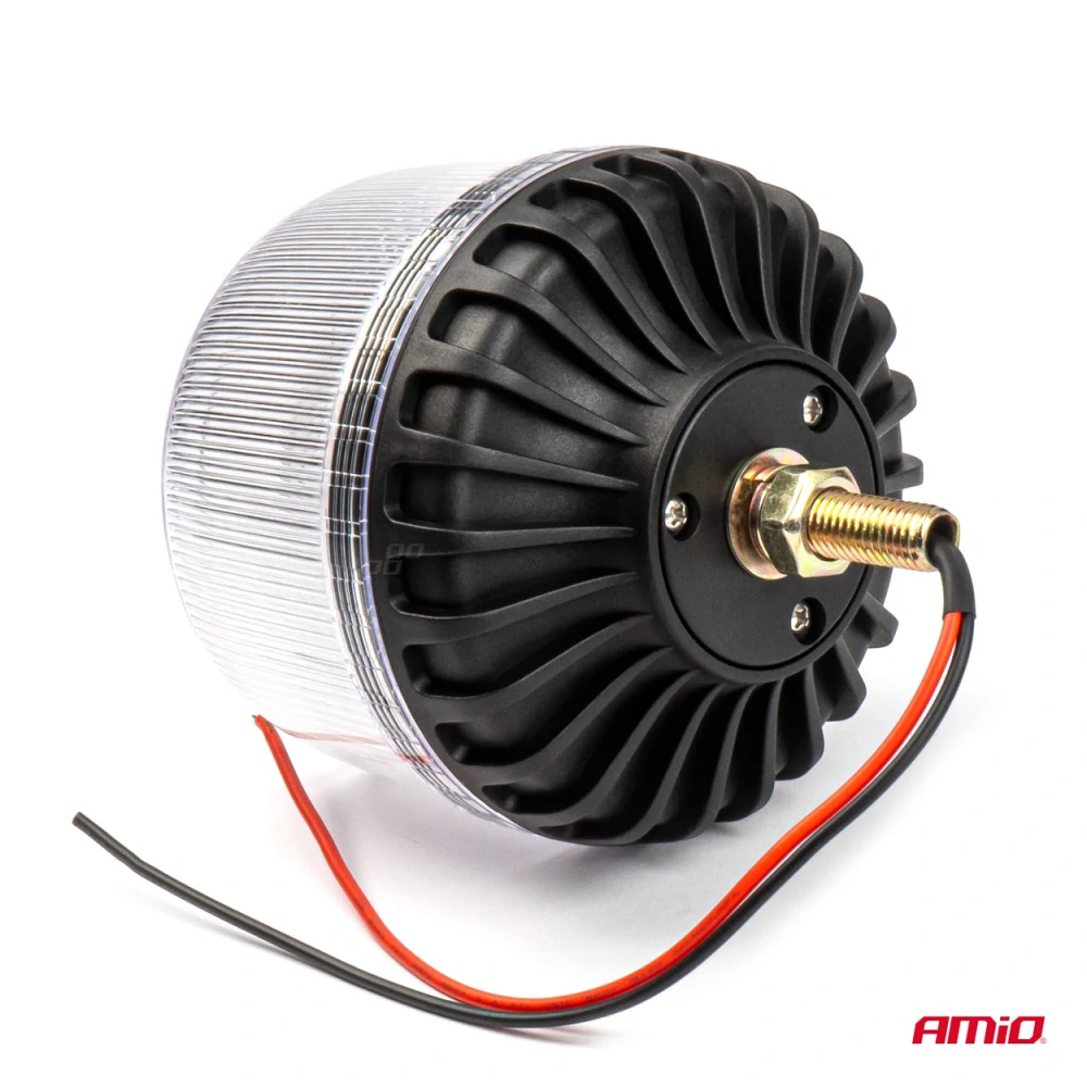 Výstražný maják W25sb na jednu skrutku R65 R10 24LED 12/24V IP66