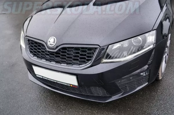 Sportovní přední maska Škoda Octavia III (2012 - 2020) - Honeycomb Design