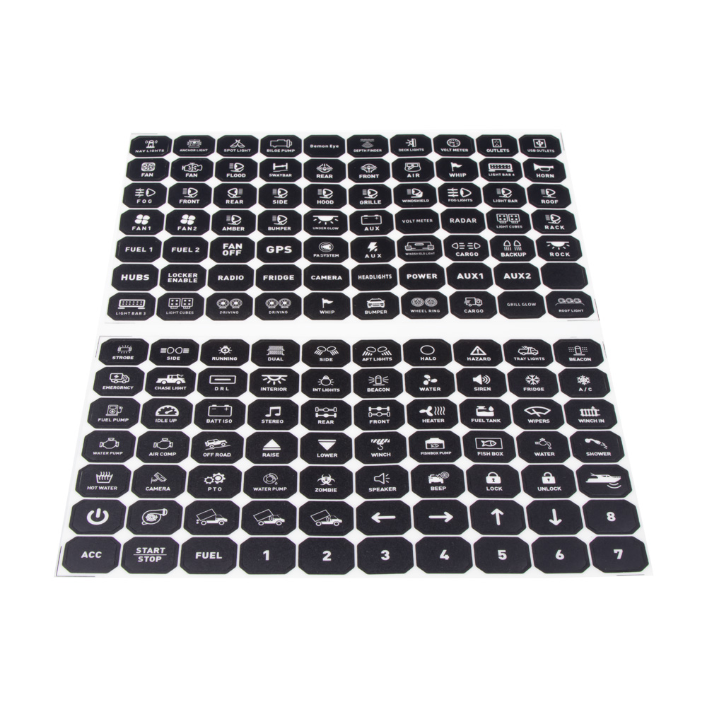 Dálkově ovládaný spínač 12/24V, 12-kanálový, 80A