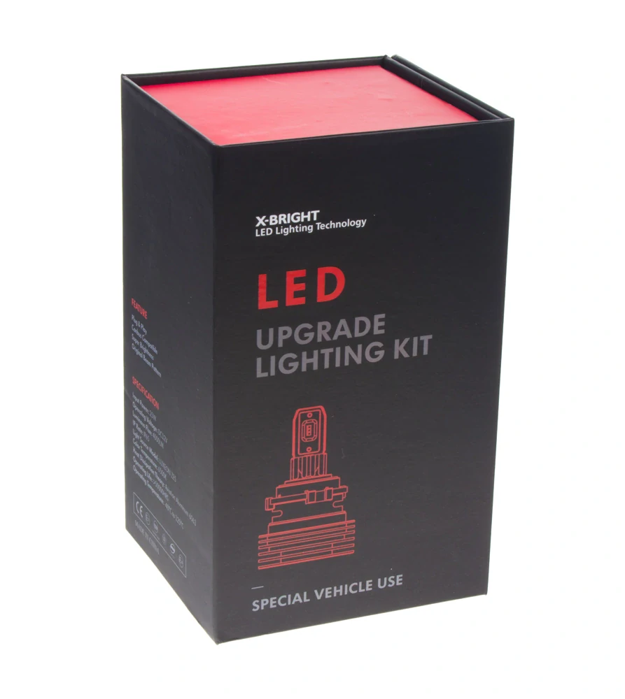 LED žárovky H7 do světlometů VW (set), 4000LM, bílá