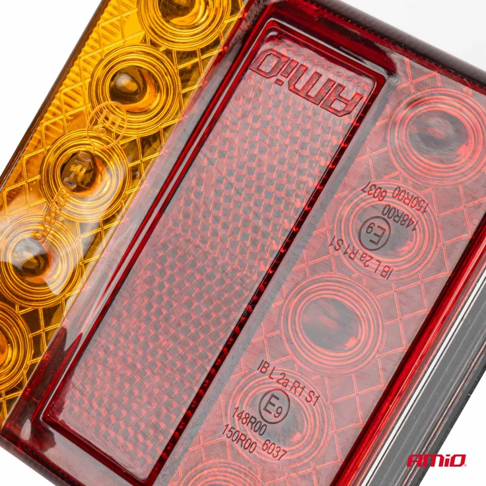 Zadní sdružené LED světlo 12V/24V, homologace