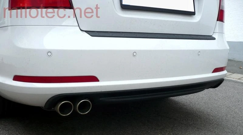 Difusor zadního nárazníku, Octavia II. RS, 2005 - 2012