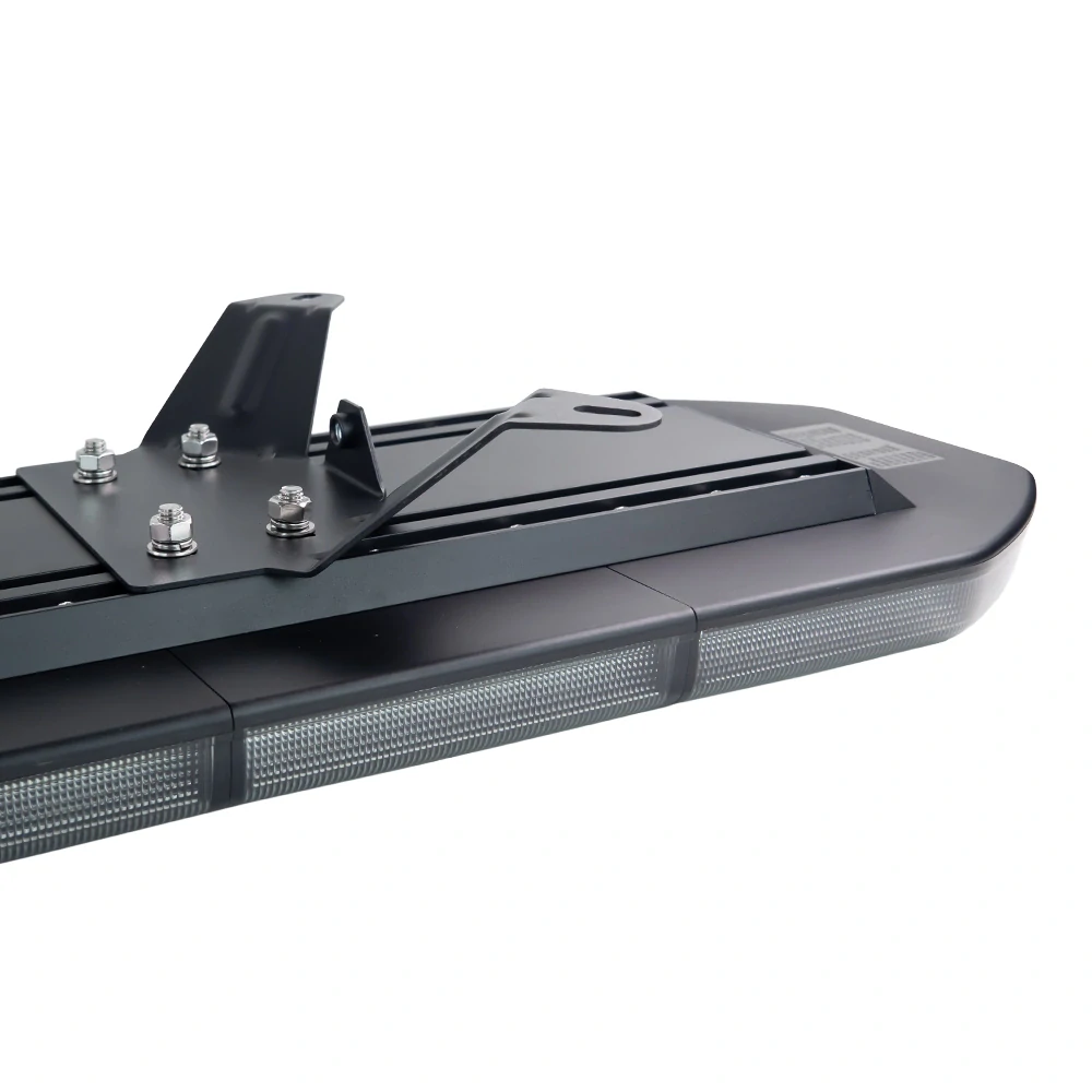 LED rampa 1200mm, oranžová, 12-24V, ECE R65, ovladač s kontrolou zvoleného režimu