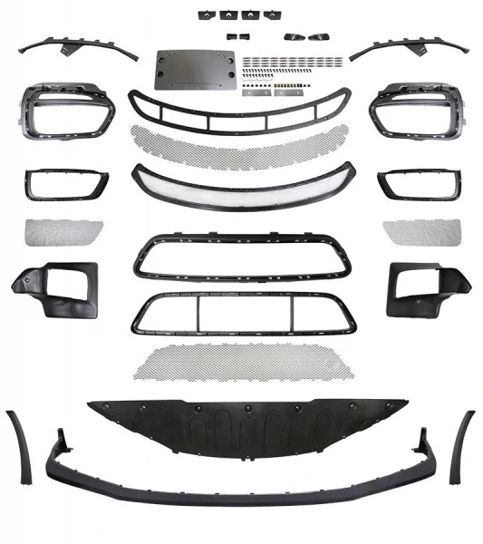 Přední nárazník Porsche Cayman 981c, Boxster 981 2012-2016, SPORT STYLE