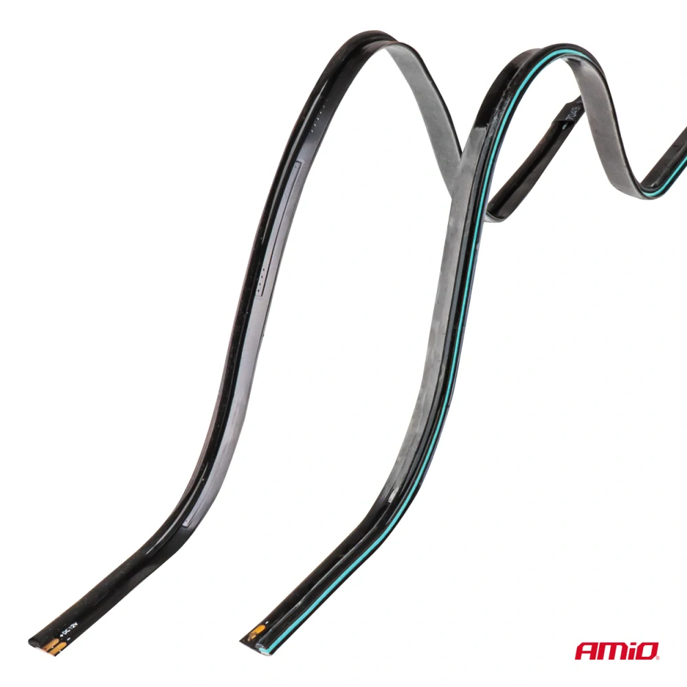 LED pásky COB do auta - bočné modrá 2x30 cm 12 V AMiO-04578