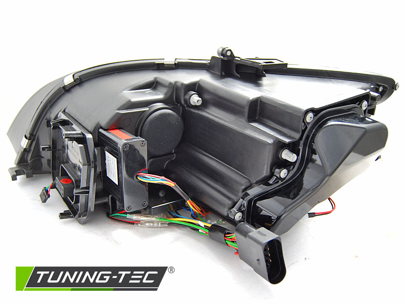 Přední světla Audi TT 10-14 8J černá LED SEQ XENON AFS