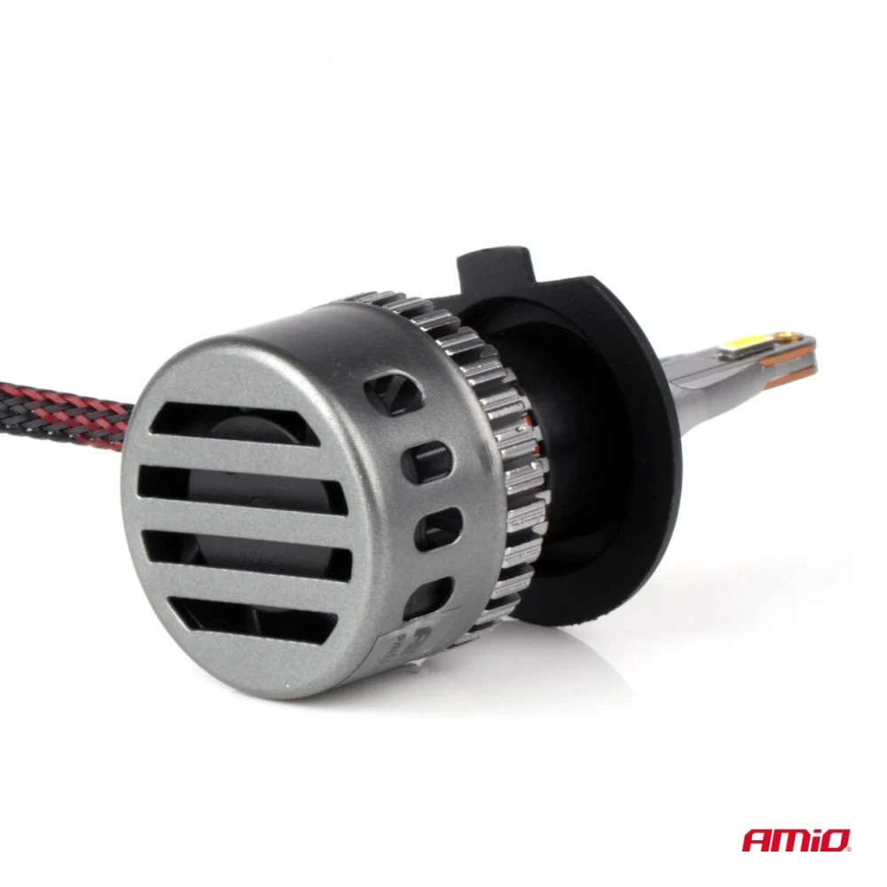LED žárovky H7 AMIO LED K3 Series CAN-BUS, bílé 6000K | 5400 LM, 2 ks