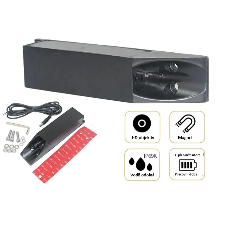 SET bezdrátový kamerový systém s monitorem 7" AHD, DVR, pro vysokozdvižné vozíky