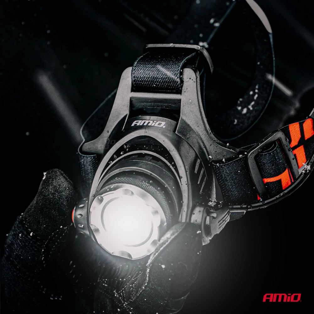 Čelovka LED T6 3600mAh (BATT) AMIO