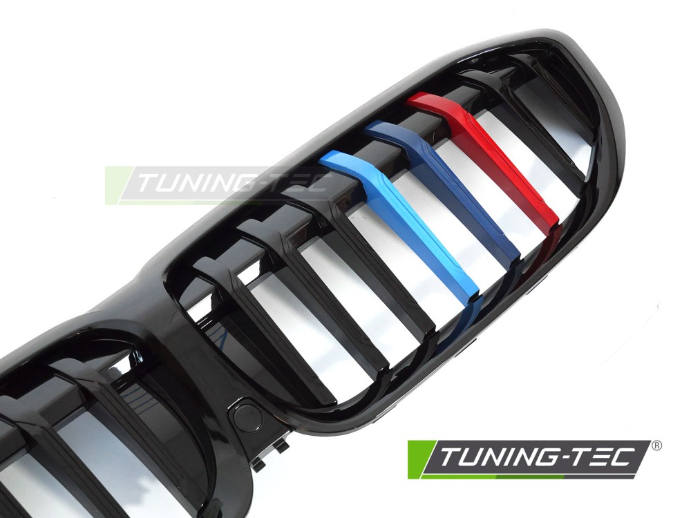 BMW G20/G21 2019-2022 - Přední maska černá lesklá s trikolórou