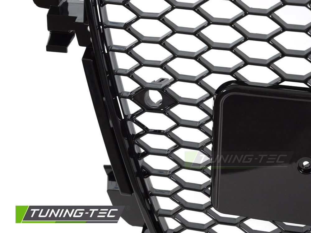 Přední maska  Audi A4 B8 2012-2015 SPORT STYL černá lesklá s PDC