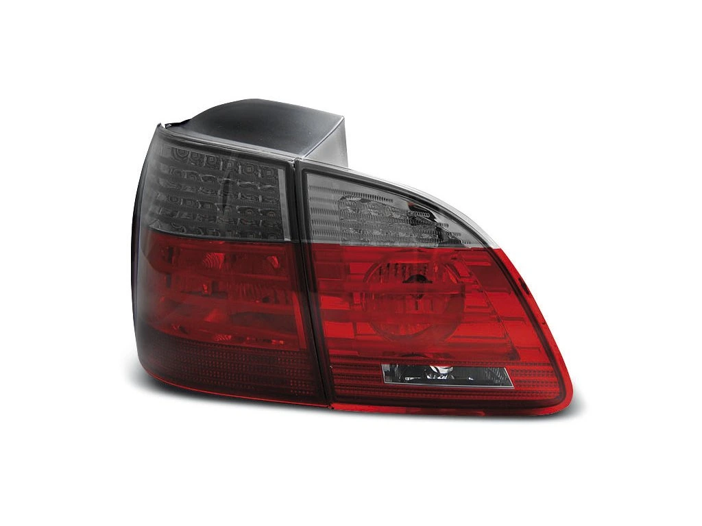 Zadní světlomety BMW E61, 2004-2007 Touring, Combi LED, červené, kouřové