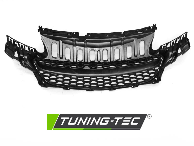 Přední maska Opel Corsa E, 2015-2019, černý mat