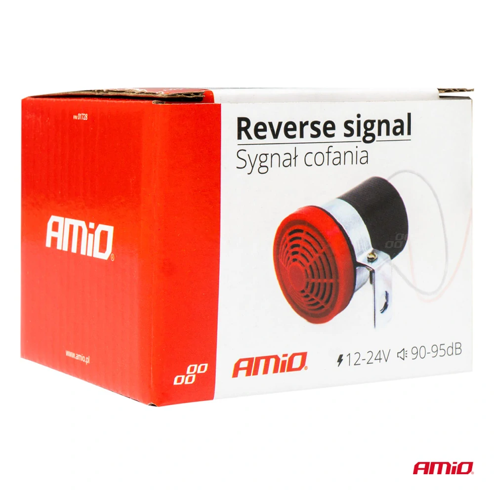Signalizace couvání 12/24V 90-95 dB