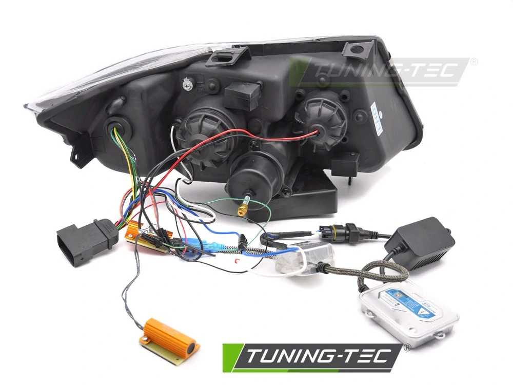 PŘEDNÍ SVĚTLA LED, ČERNÉ, BMW E90 / E91 LCI (2009–2011) XENON AFS