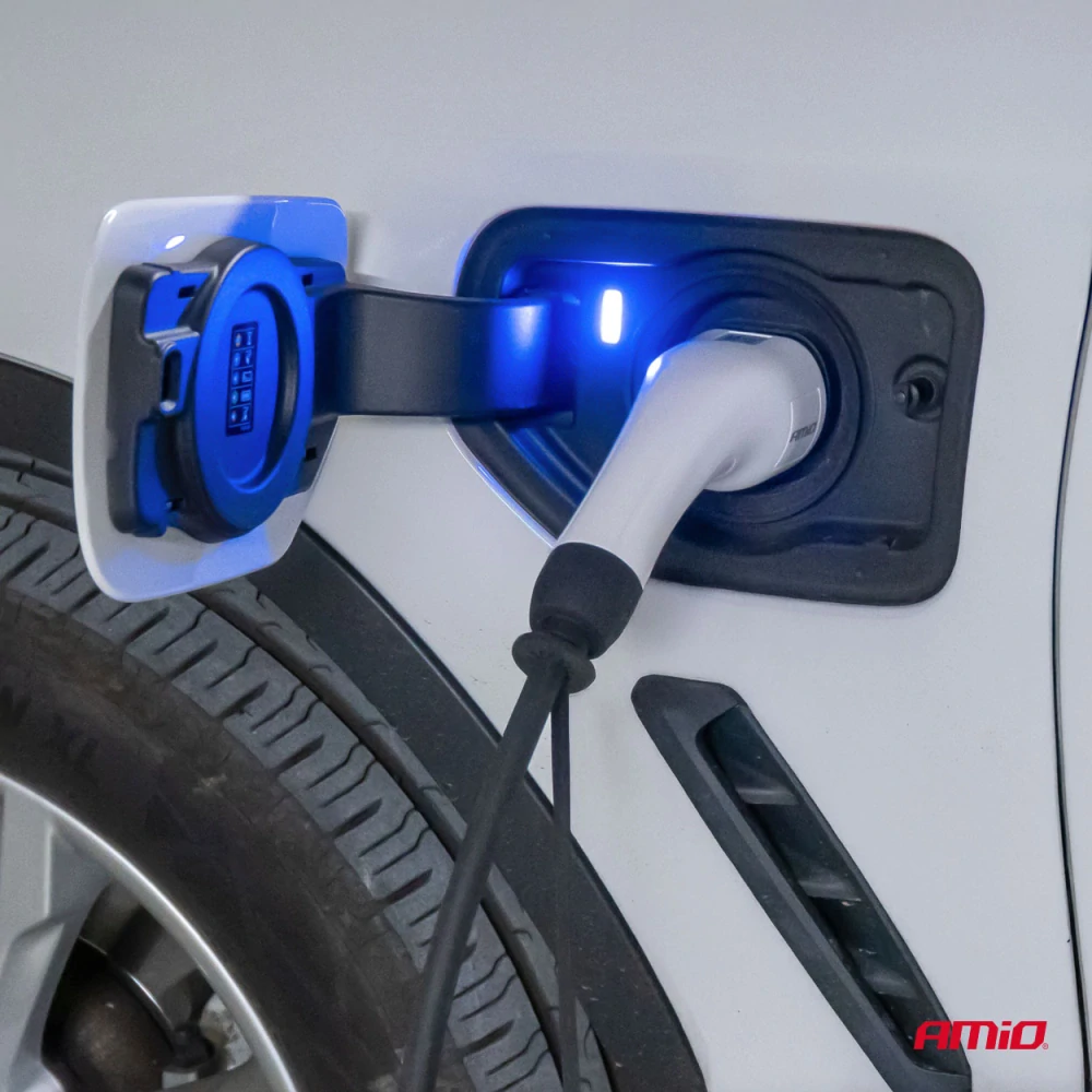 Třífázová nástěnná nabíječka pro elektromobily 22kW 32A 400V AMiO