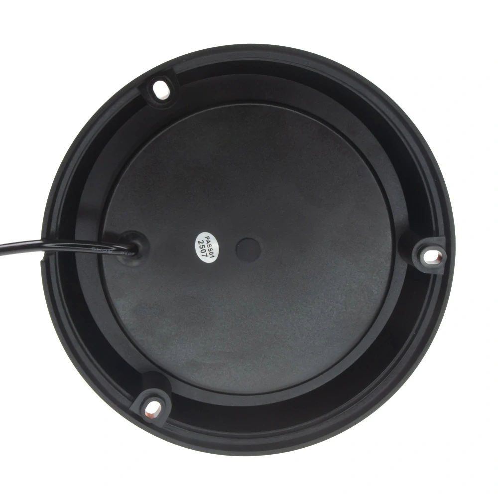 LED maják, 12-24V, oranžový, pevná montáž, ECE R65