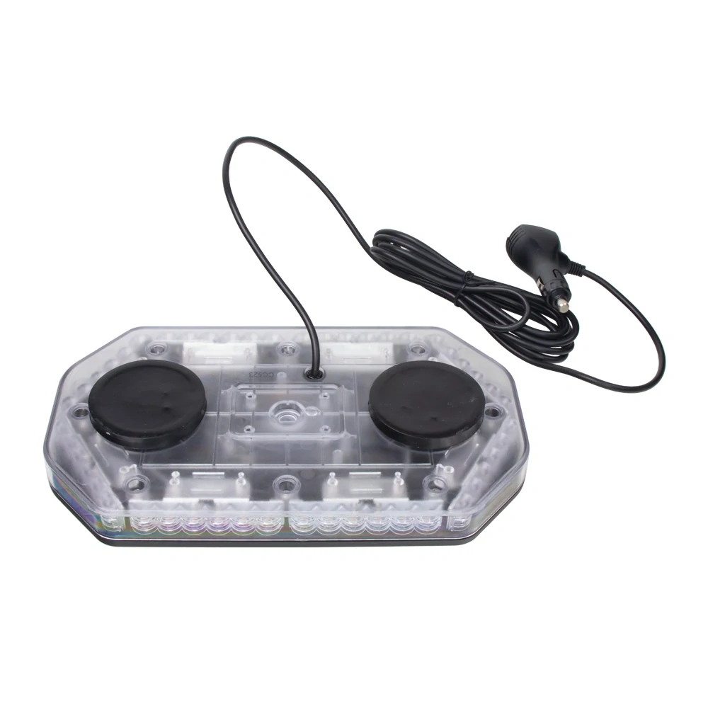Mini LED rampa, oranžová, 12-24V, 293mm, ECE R65, magnet