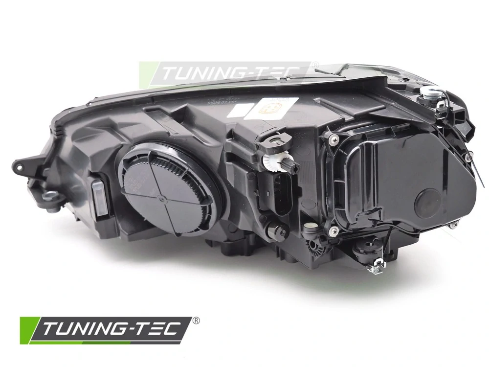 Přední světla VW GOLF VII 13-17 černá/stříbrný pruh LED SEQ DRL