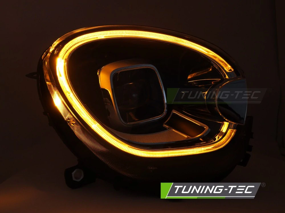 Přední světla MINI COOPER R60 R61 2010-2016 LED DRL černé