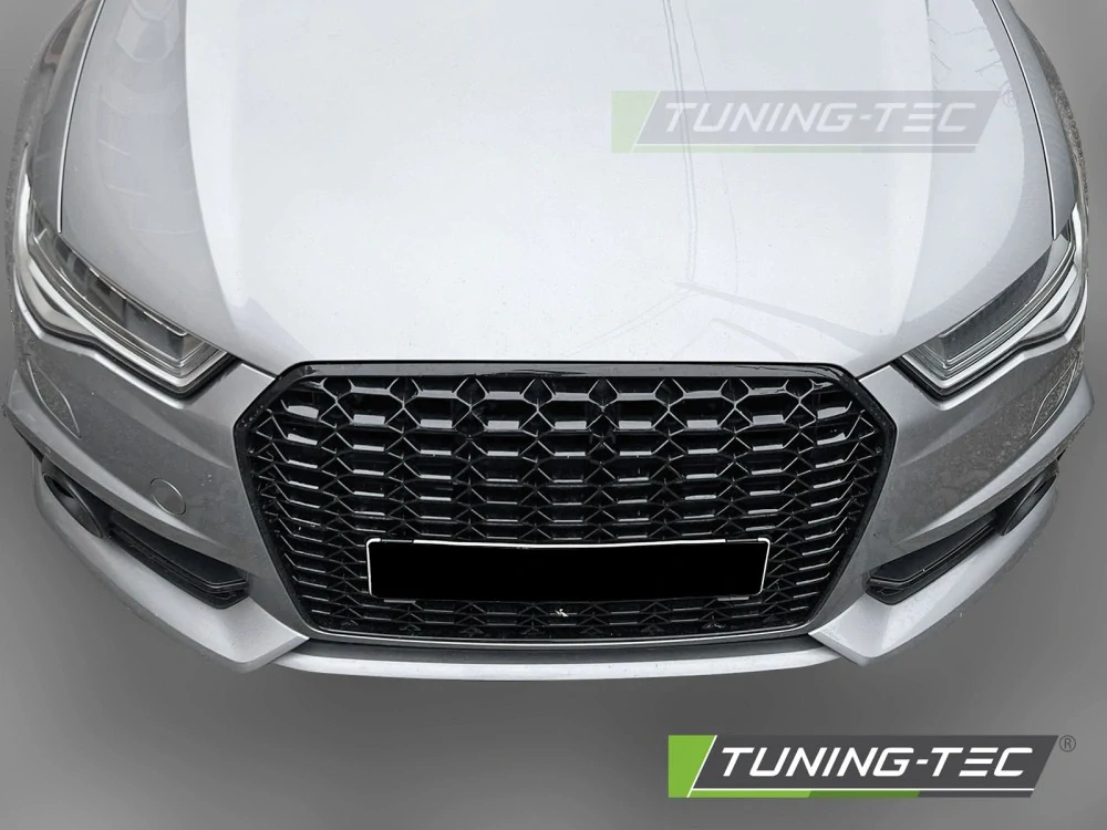 Přední maska Audi A6 C7 2011-2014 lesklá černá