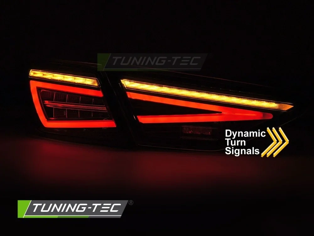 Seat Leon III 5F 2012-2020 Hatchback OEM LED - zadní LED světla černá kouřová