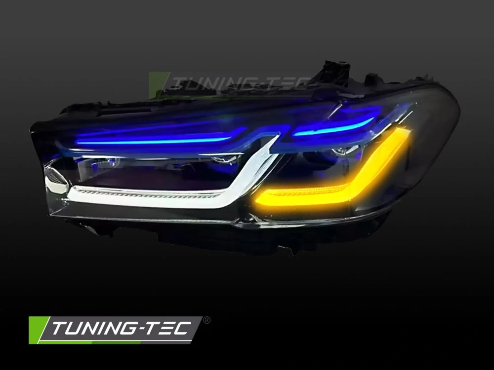 Přední FULL LED světlomety pro BMW řady 5 (G30 / G31) 2017–2020 s DRL – Pár