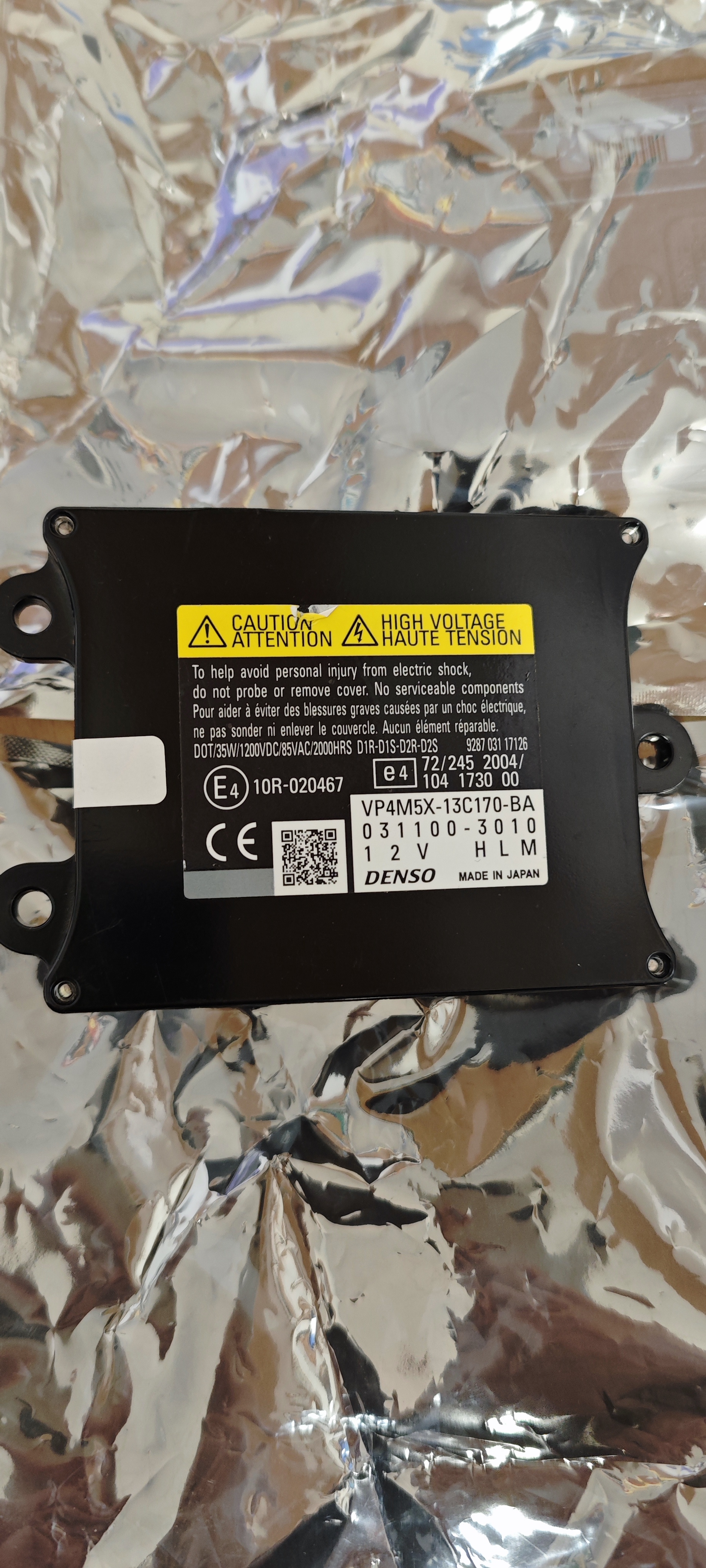 Řídící jednotka xenon DENSO 10R020611