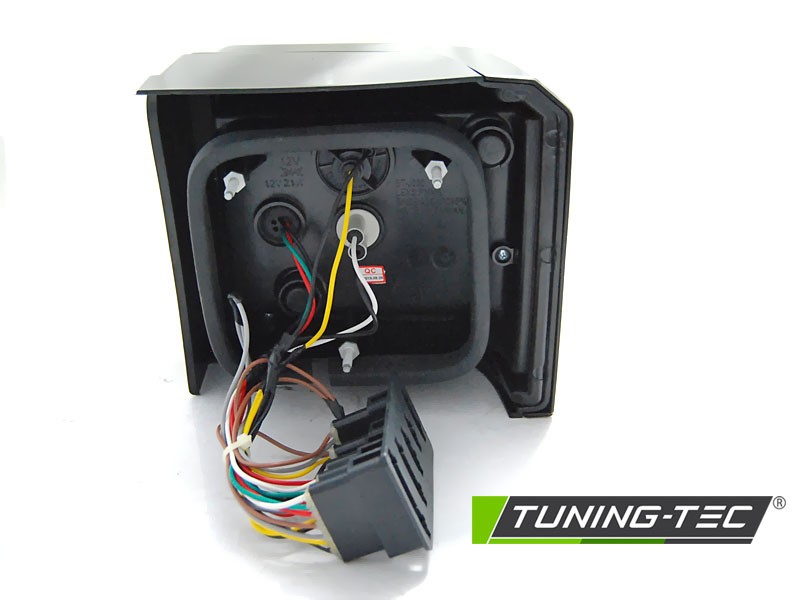 ZADNÍ SVĚTLA, SVĚTLOMETY VW T4, LED BAR, ČERVENOKOUŘOVÉ