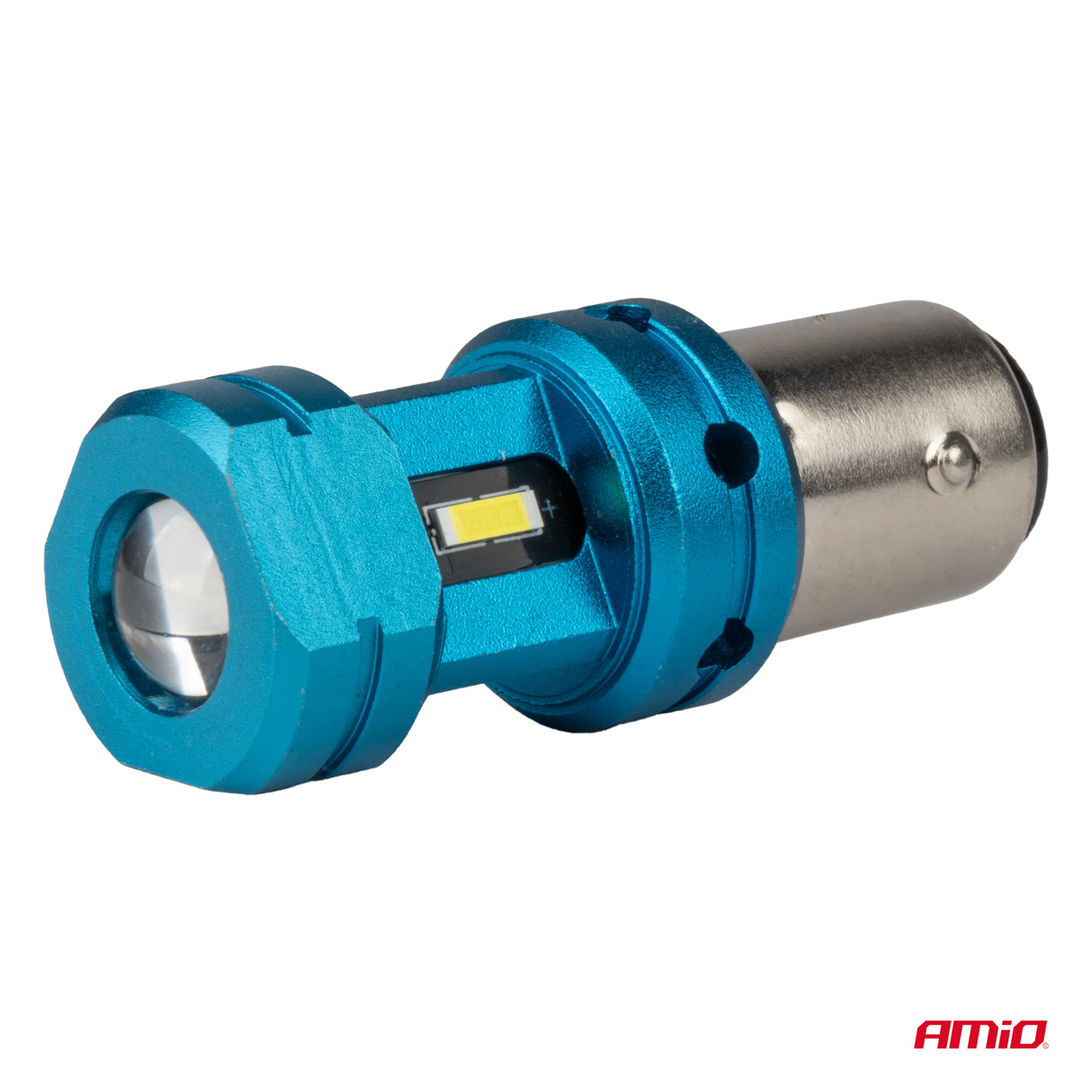 CAN-BUS LED žárovky BAY15D P21/5W, 4 SMD LED, bílé, 2 ks , AMIO