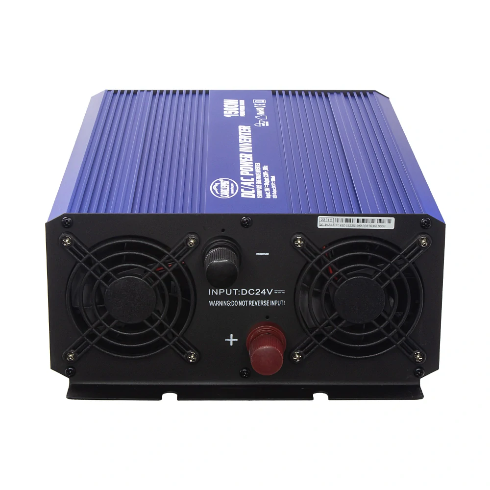 Sinusový měnič napětí z 24/230V + USB, 1500W