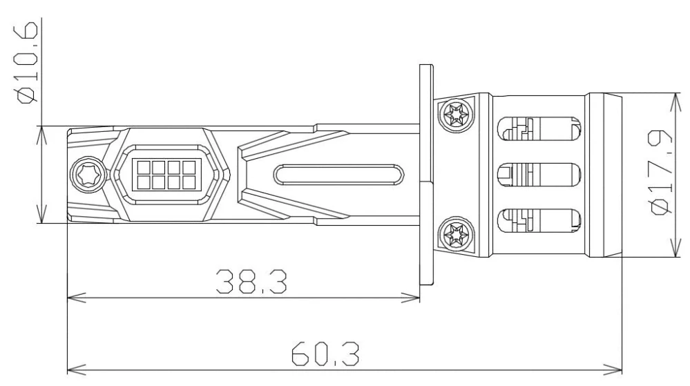 LED žárovky H1 bílá, 9-18V, 4600LM