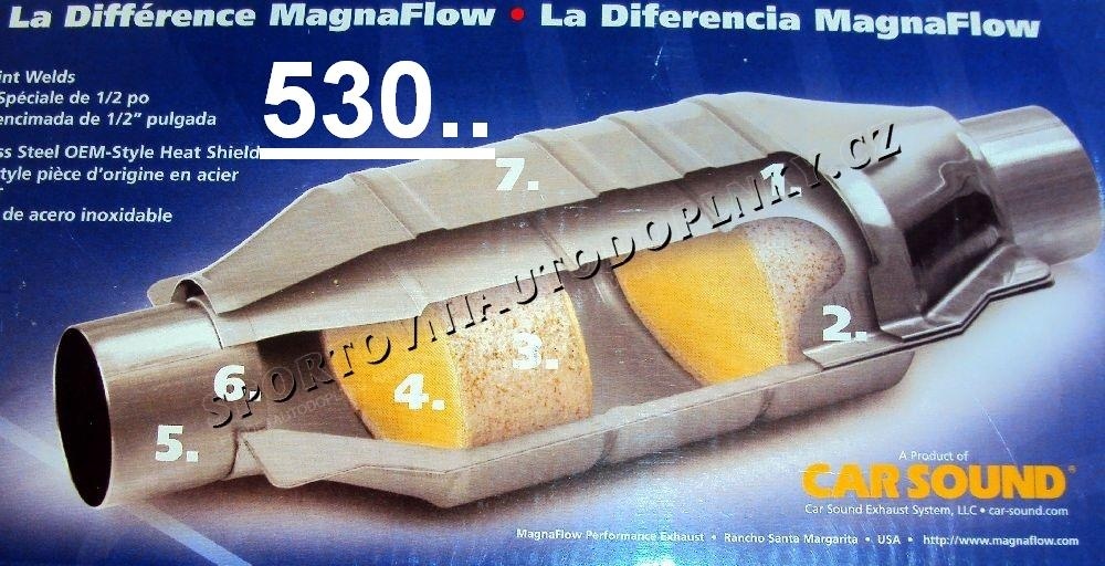 KATALYZÁTOR MAGNAFLOW PERFORMANCE 53003 - 50 mm