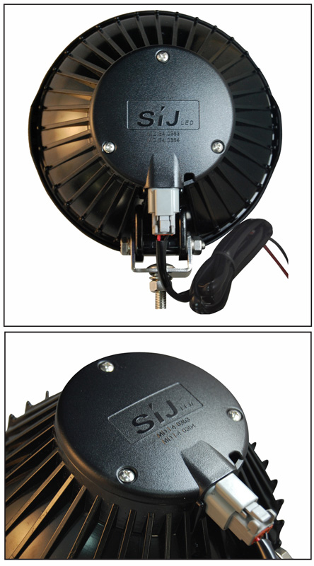 LED mlhové světlo 12/24V, homologace