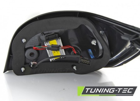 ZADNÍ SVĚTLA, LAMPY BMW E60, 2007-2009, LED BAR, ČERVENÉ, BÍLÉ