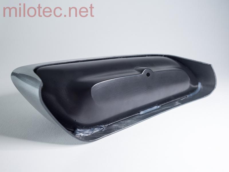 Dummy - koncovky výfuku, ABS - Alu-Brusch, Škoda Superb III. Limousine / Combi