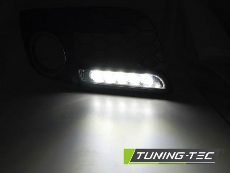 Rámečky pro mlhovky VW GOLF 5 GTI LED DRL BLACK