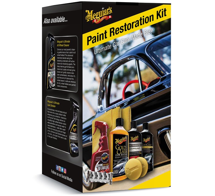 KOMPLETNÍ SADA PRO OBNOVU LAKU MEGUIARS PAINT RESTORATION KIT (SADA 9 KS)