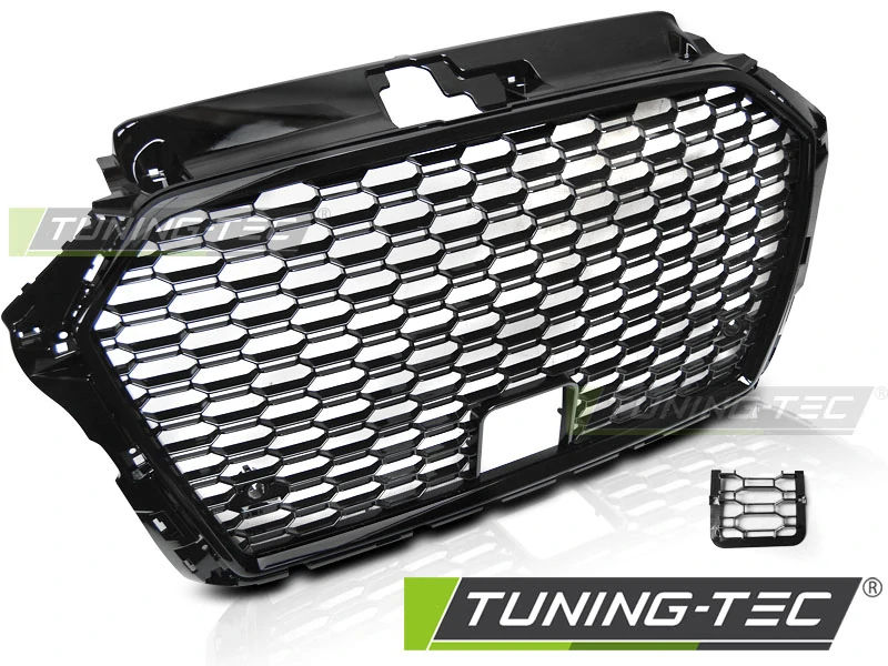 Maska AUDI A3 (8V) 17- RS3 STYLE lesklá černá