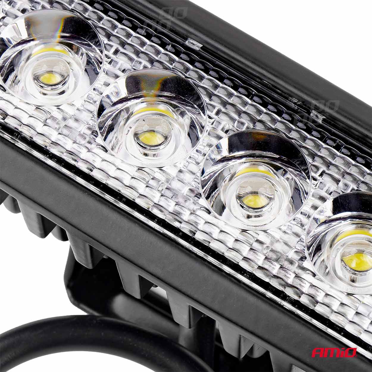 LED pracovní světlo 6 LED (160 x 43 x 42 mm) - Amio WL01