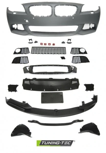 PŘEDNÍ NÁRAZNÍK BMW F10, F11 2010-2013 M-PERFORMANCE STYLE PDC