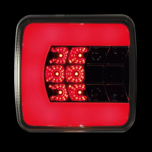 LED světlo na vozíky a přívěsy LAMPA C-LED LOOK 25 LED 12/24V, levé