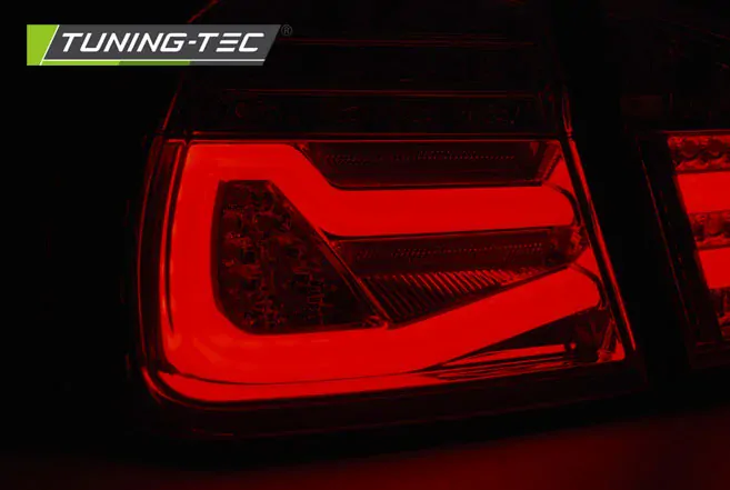 ZADNÍ SVĚTLA BMW E90, 2005-2008, KOUŘOVÉ, LED BAR