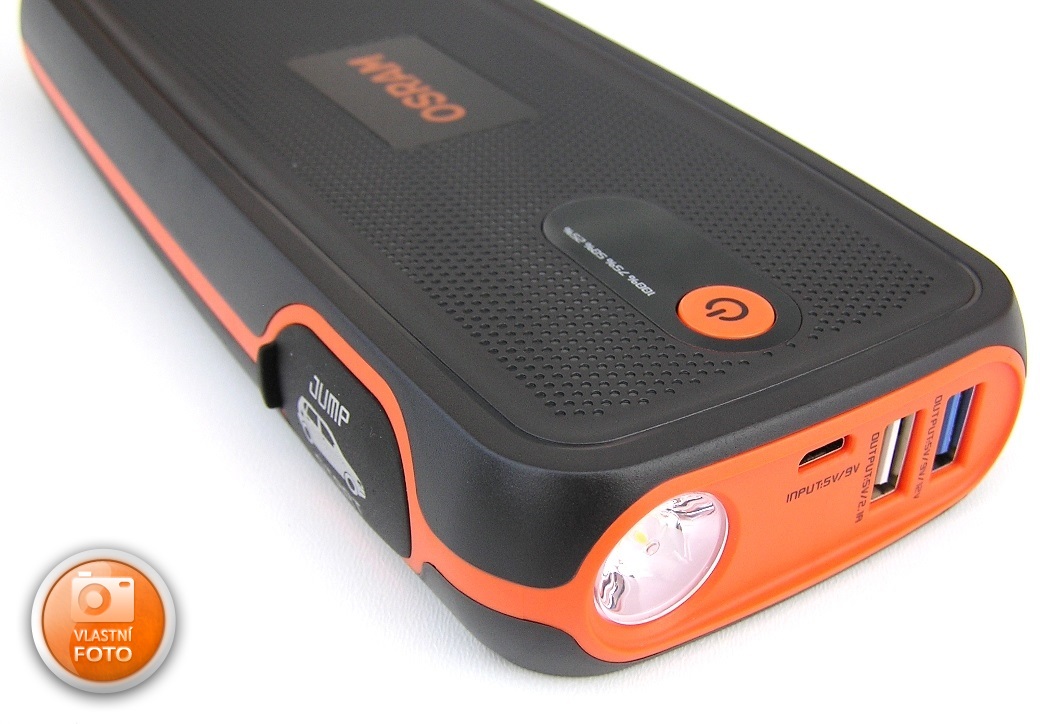 Power Banka Osram- startovací zdroj (JumpStarter) 16.800mAh / 400A / 2000A, 12V