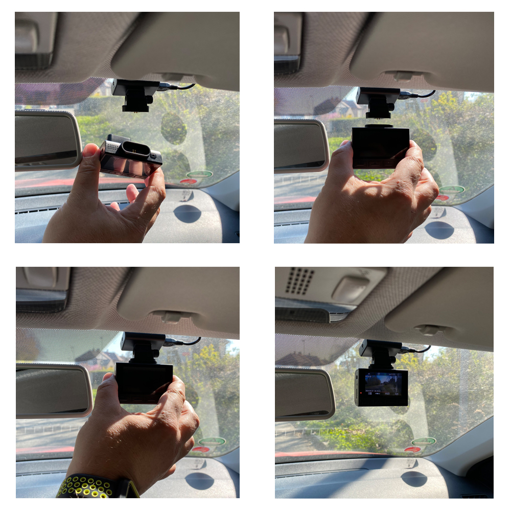 DUAL 2K kamera s 2,45" LCD, GPS, WiFi, české menu