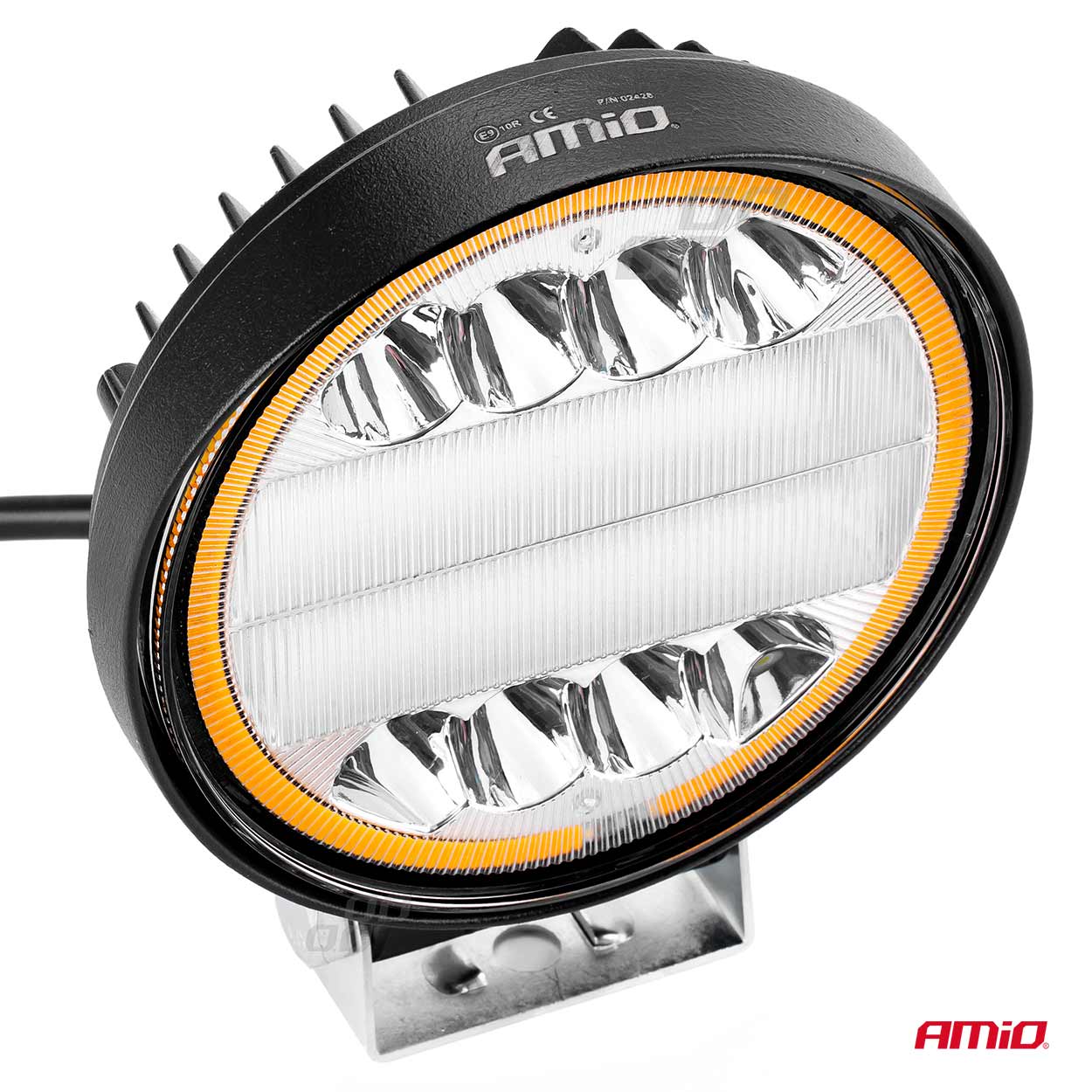 LED pracovní světlo COMBO ANGEL EYES 42 LED 3360 LM (Ø 110 x 40 mm) - Amio AWL14