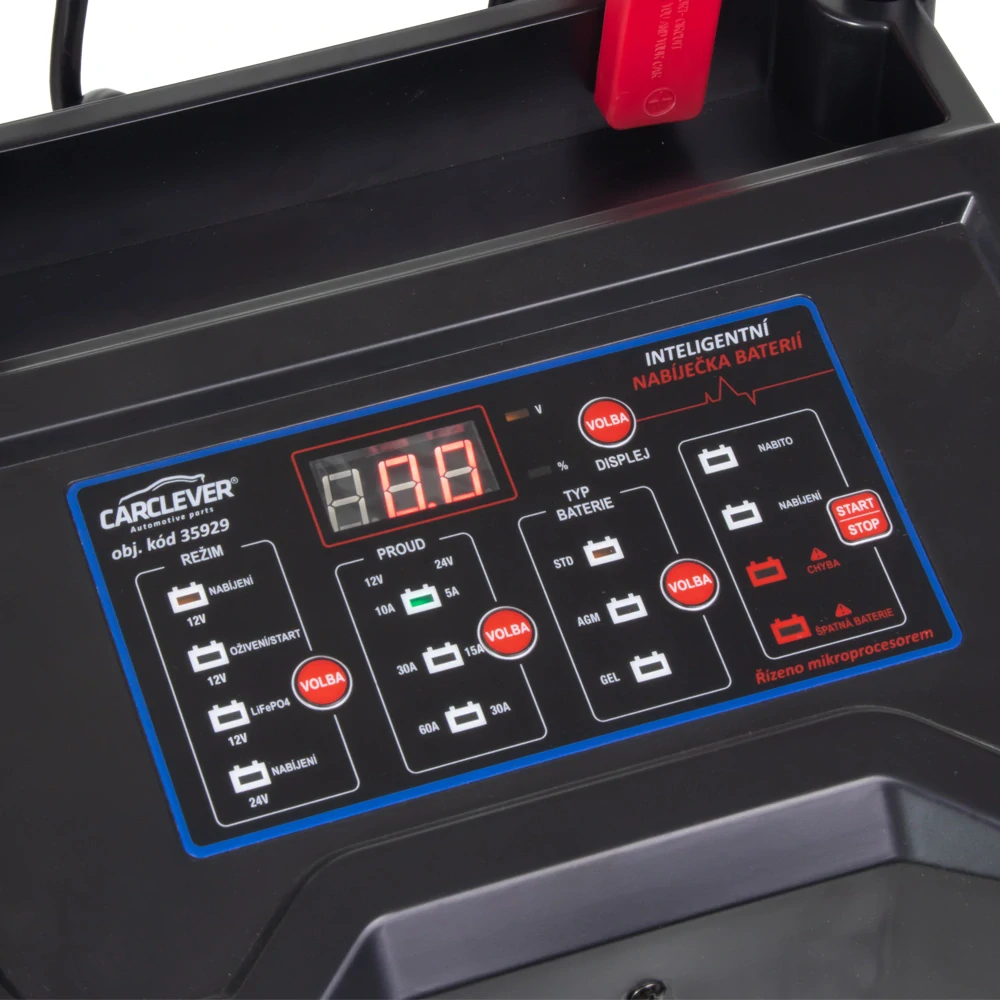 MULTI nabíječka, vozík do servisů + start.zdroj 200A 12V/24V